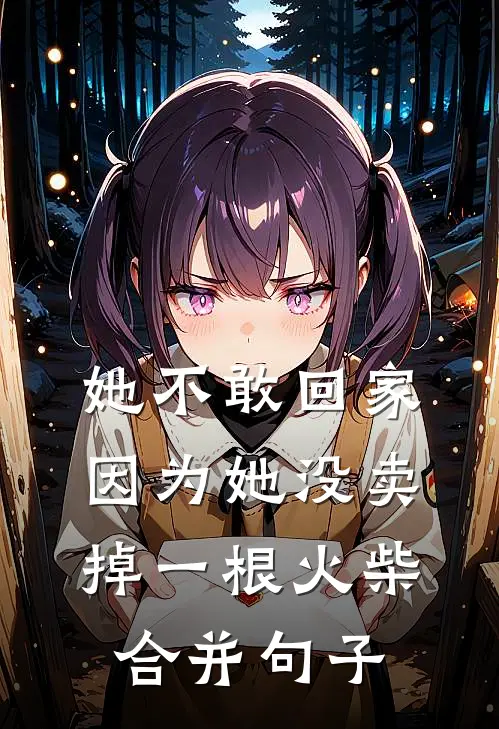 她不敢回家,因为她没卖掉一根火柴合并句子