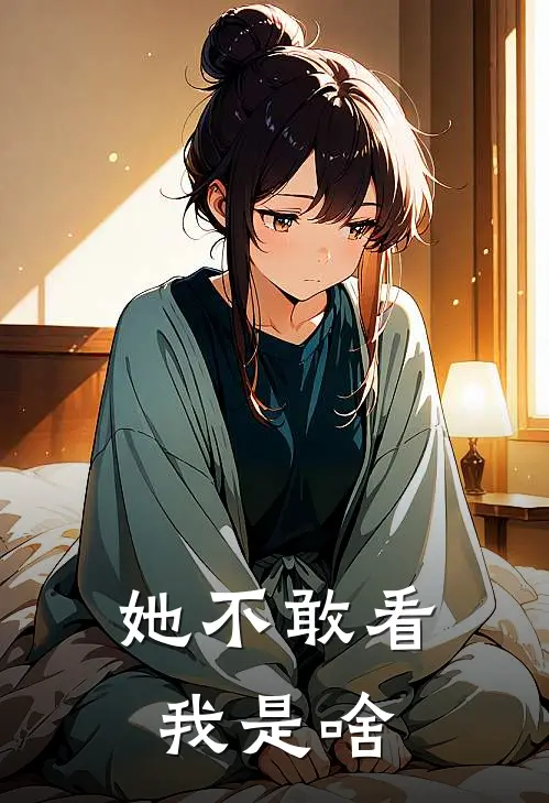 她不敢看我是啥