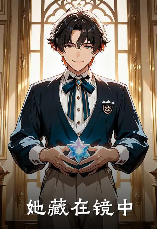 她藏在镜中