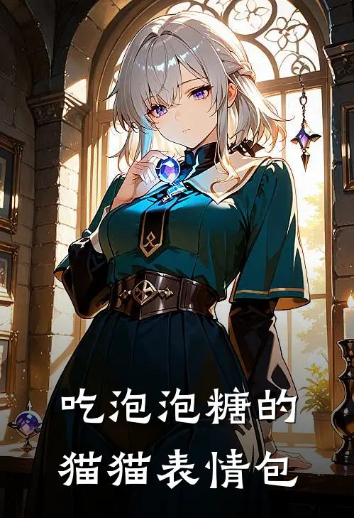 吃泡泡糖的猫猫表情包